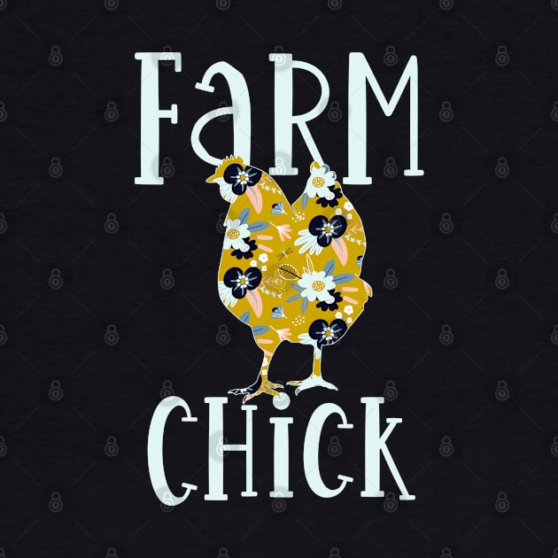 Farm Chick by Pink Anchor Digital